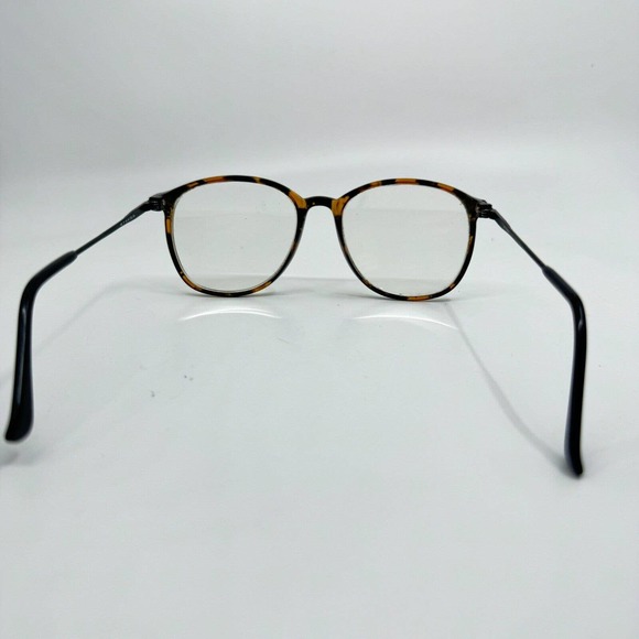 Andre Bouchard AB 17 54-18 Eyeglasses Frames Black Yellow Tortoise H9802 - Picture 3 of 7